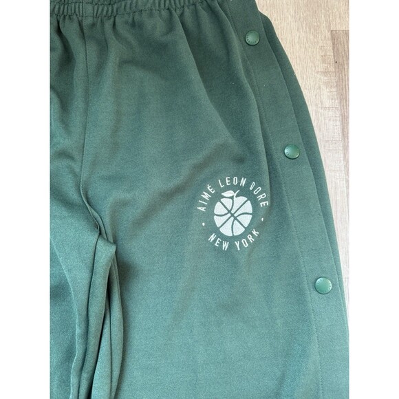 AIME LEON DORE / New Balance SONNY NY Green Warm Up Pants 2020 Men’s Size Small - Picture 3 of 10